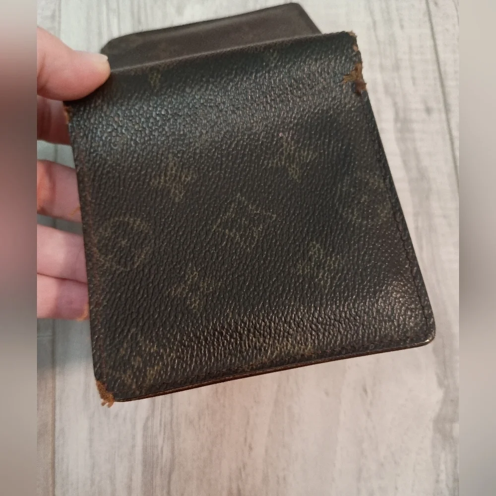 Louis Vuitton Monogram Canvas Leather Bifold Wallet